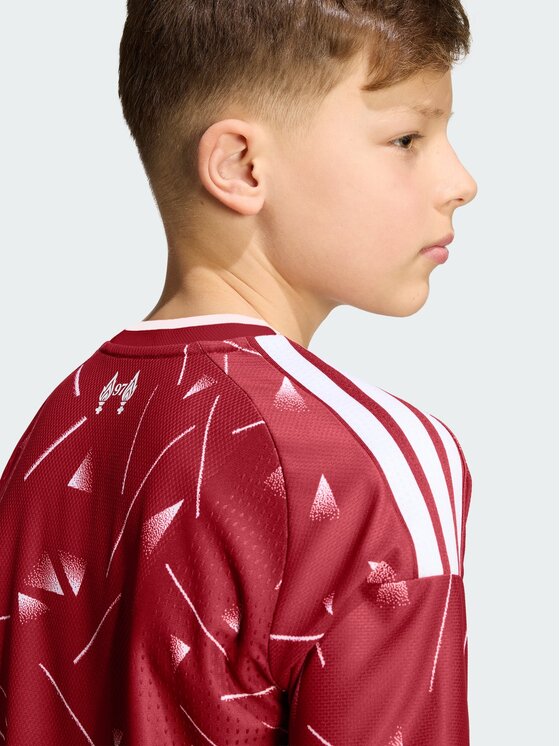 adidas adidas Koszulka techniczna 169428 Czerwony Slim Fit