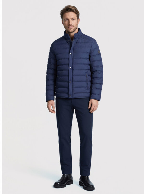 Pako Lorente Pako Lorente Kurtka przejściowa P26WF-5X-003 Granatowy Regular Fit