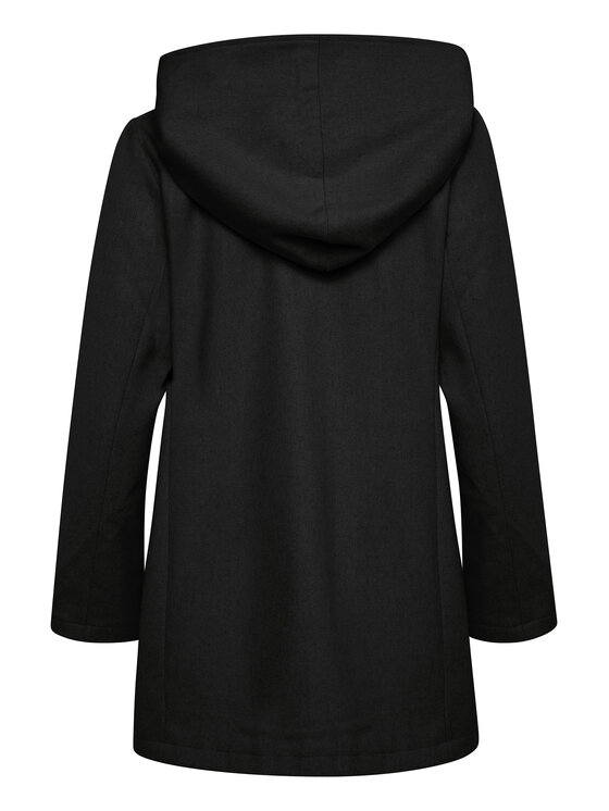 Cream Cream Cappotto di lana Crysta 10611658 Nero Straight Fit