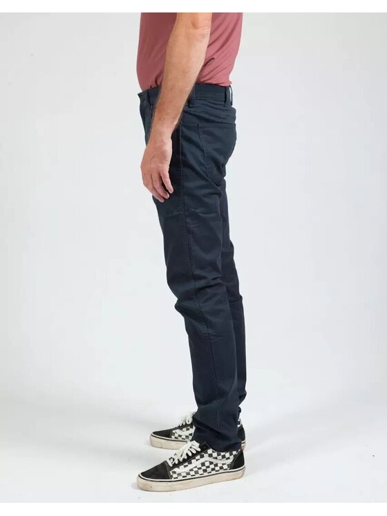 Wrangler Wrangler Spodnie materiałowe GREENSBORO Niebieski Straight Fit