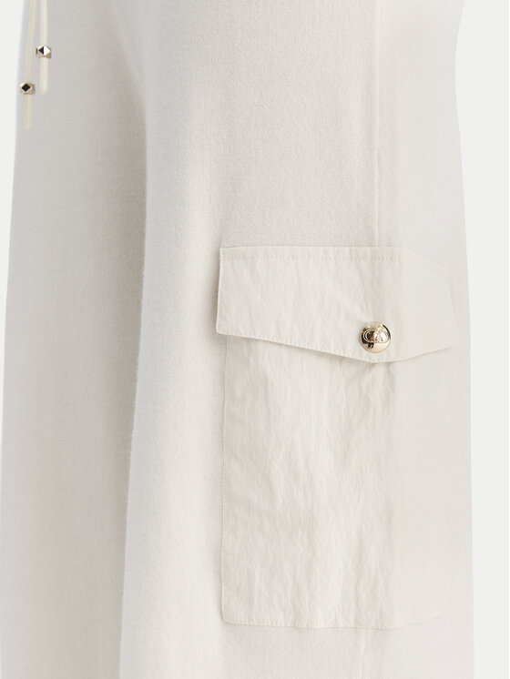 Liu Jo Liu Jo Pantaloni di tessuto TF5041 MS75L Écru Regular Fit