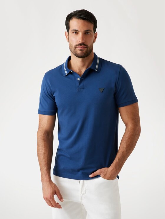 Guess Guess T-Shirt 176979 Niebieski Classic Fit