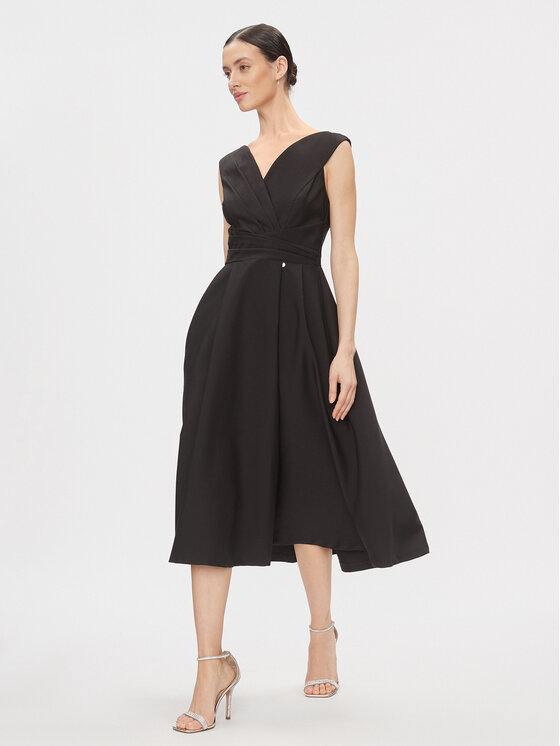Rinascimento Rinascimento Coctailkleid CFC0116143003 Schwarz Regular Fit