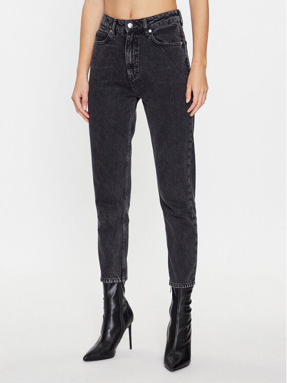 HUGO Hugo Jeans 50492764 Grigio Mom Fit