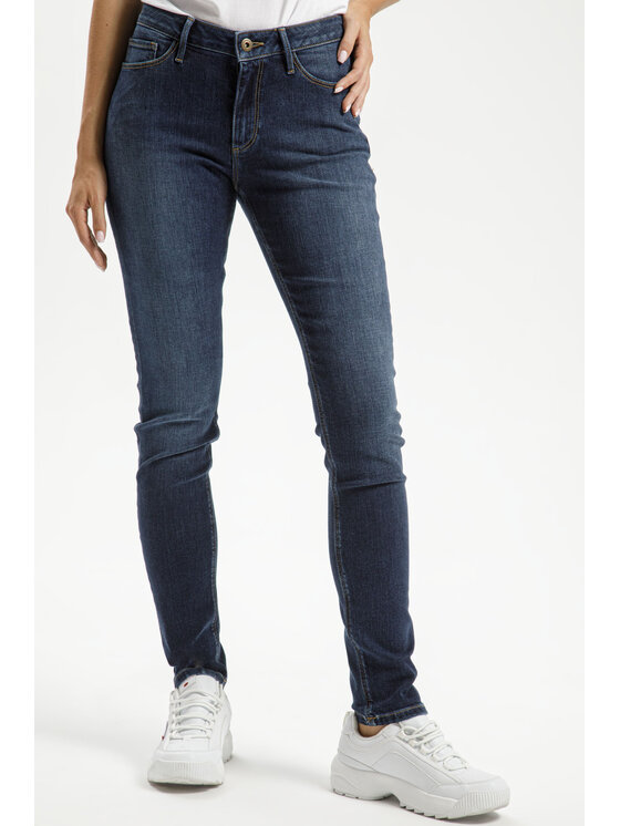 Cross Jeans Cross Jeans Jeansy N 497-313 Niebieski Skinny Fit
