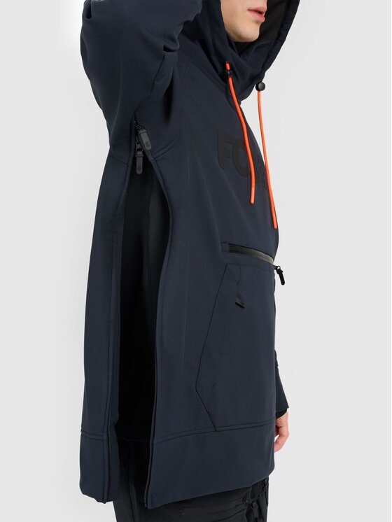 4F 4F Giacca da snowboard 4FRAW25TSOFM509-20S Nero Regular Fit