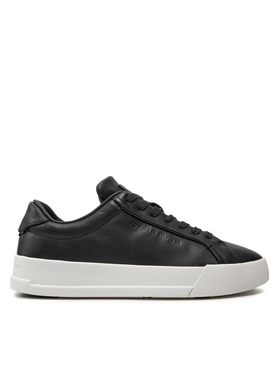 Sneakers Tommy Hilfiger Th Court Premium Best FM0FM04974 Negru