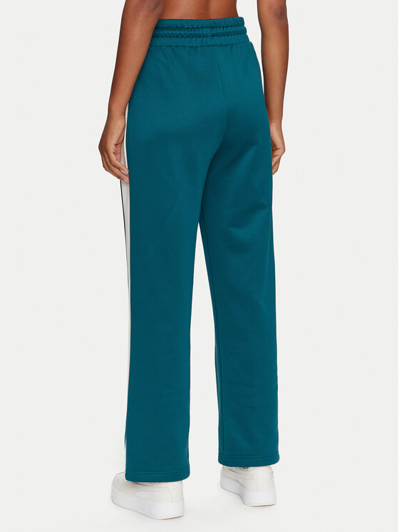 Puma Puma Spodnji del trenirke Iconic T7 627996 Zelena Straight Leg