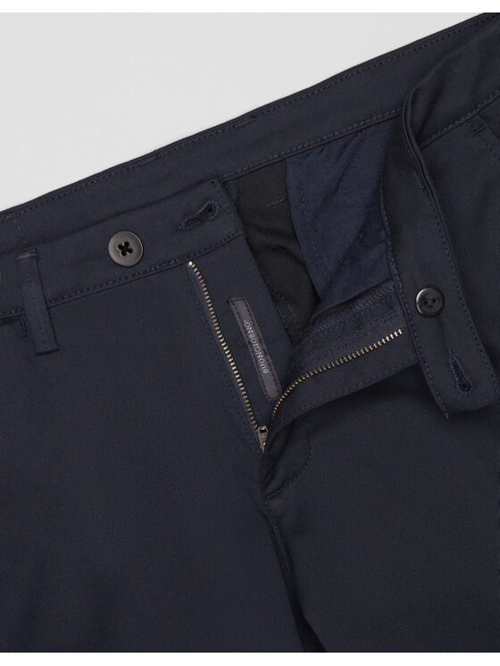 Borgio Borgio Spodnie materiałowe altino Granatowy Slim Fit