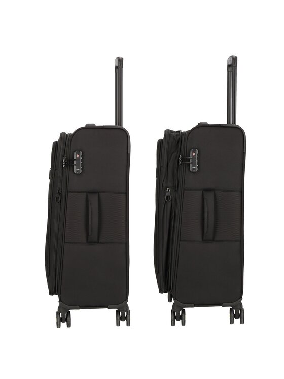 D&N D&N Komplet walizek 310148 Czarny
