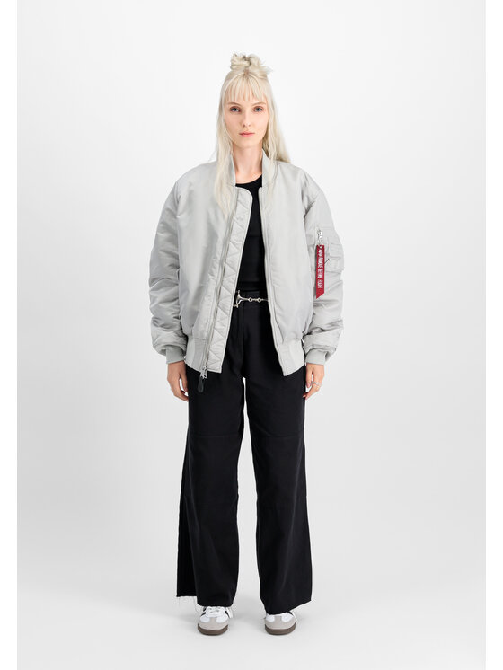 Alpha Industries Alpha Industries Kurtka bomber MA-1 Heritage Bomber Jacket Szary Core Fit