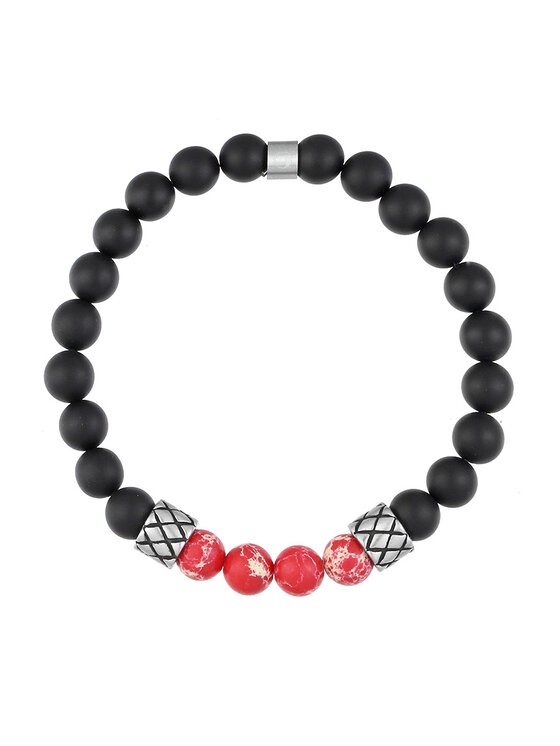Manoki manoki Bransoletka BA1030BR Czerwony
