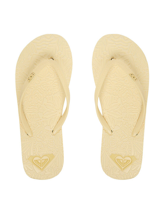 Roxy Roxy Pantoletten CEOWB-SS25-3C021 Hellgelb