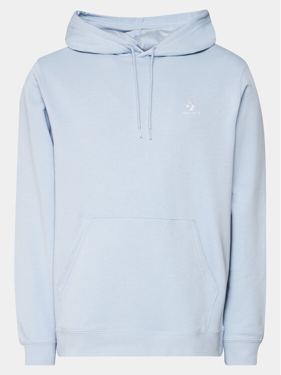 Converse Converse Sweatshirt Unisex Go-To Embroidered Star Chevron 10023874-A37 Himmelblau Regular Fit
