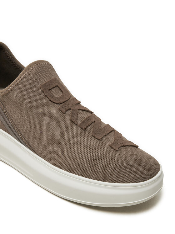 DKNY DKNY Sneakersy Jonas K4403462 Brązowy