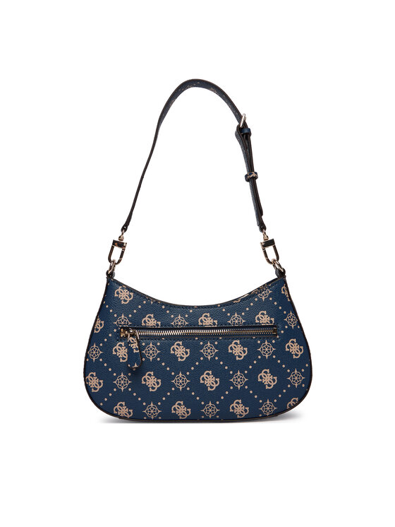 Guess Guess Дамска чанта Emelie Logo HWGP99 28180 Тъмносин