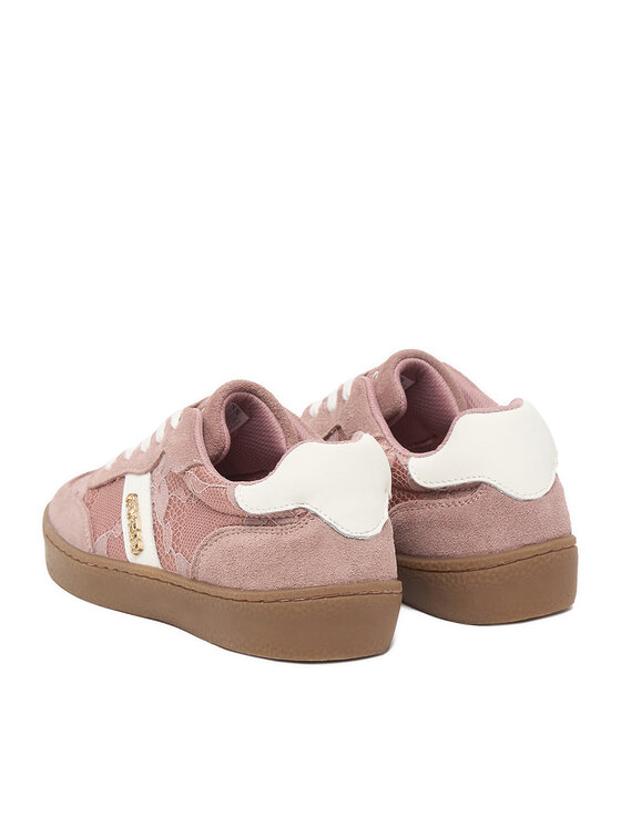 Guess Guess Sneakersy CEO-AVO-LACE Różowy