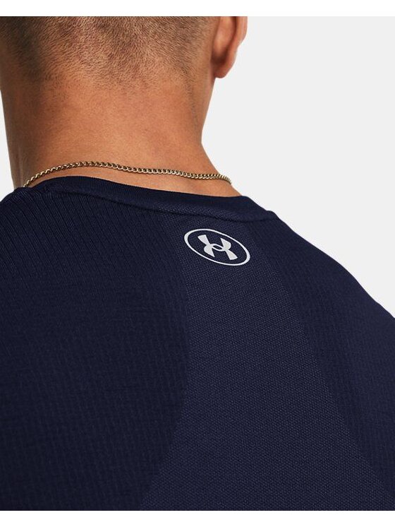 Under Armour Under Armour T-Shirt UA-1382801-410 Granatowy Active Fit
