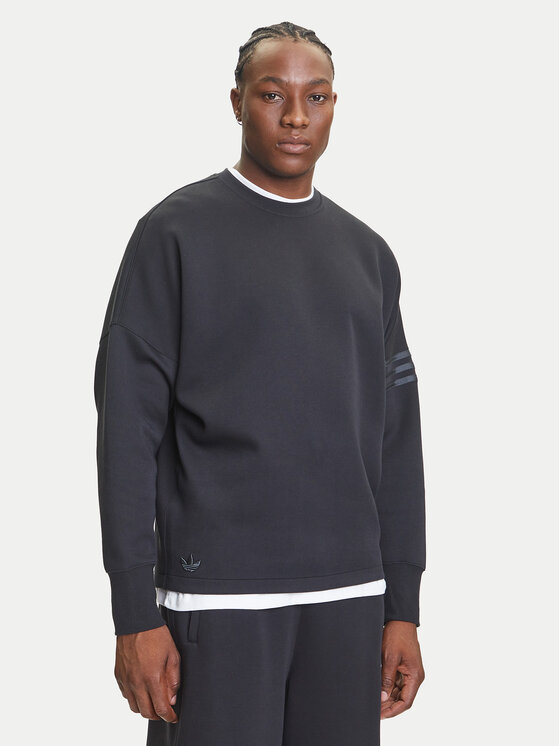 adidas adidas Mikina Neuclassics JW7918 Černá Oversize