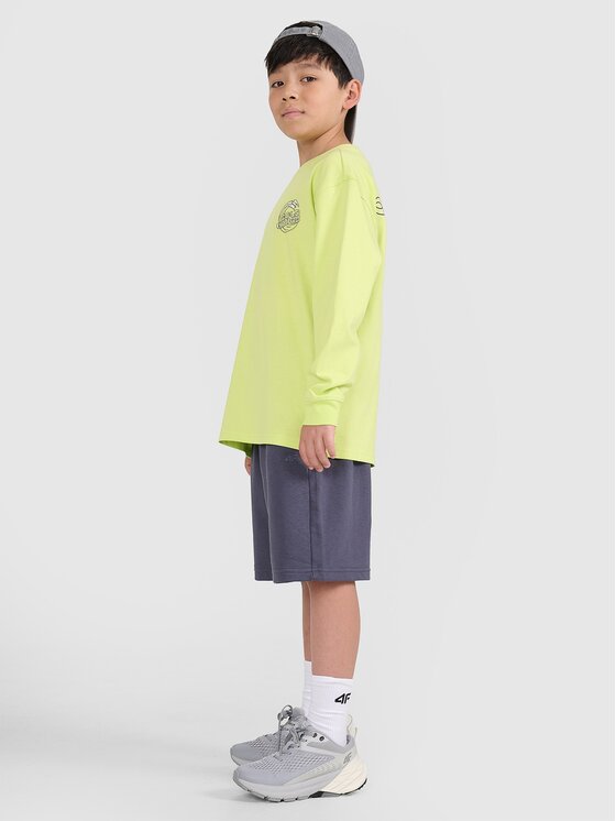 4F 4F Longsleeve 4FJWSS25TLONM435-45S Verde Oversize