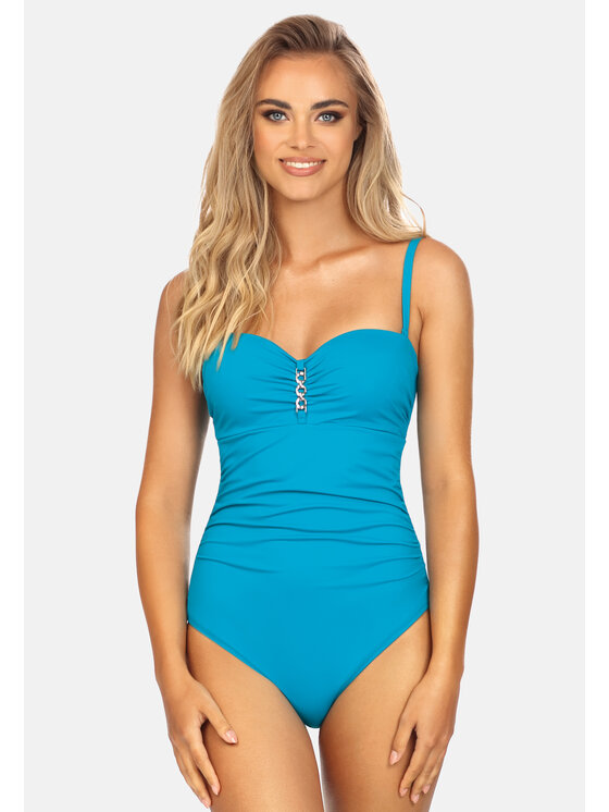 Miss Lou Miss Lou Costume da bagno ML033 Turchese