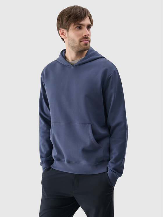 4F 4F Bluza HALNY Szary ciemny Regular Fit