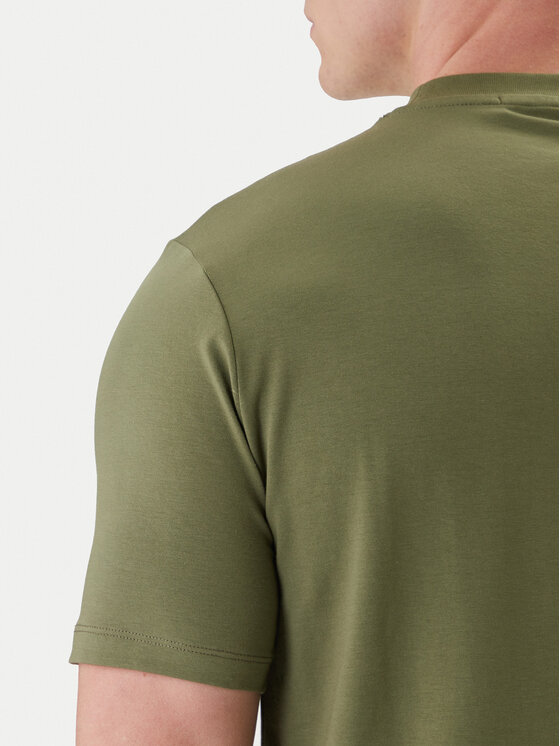 KARL LAGERFELD KARL LAGERFELD Marškinėliai 755035 562221 Žalia Regular Fit