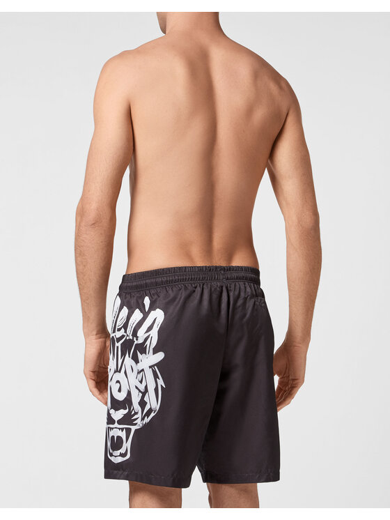 Plein Sport Plein Sport Pantaloncini 1277 Nero
