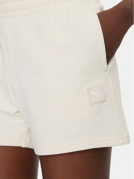 Puma Puma Sportshorts ESS Elevated 5" 685020 Écru Regular Fit