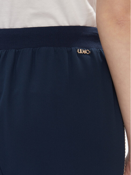 Liu Jo Sport Liu Jo Sport Spodnie materiałowe TA4088 TS423 Granatowy Regular Fit
