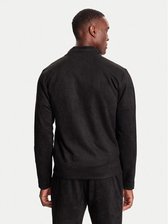 EA7 Emporio Armani EA7 Emporio Armani Džemperis ar kapuci 7M000674 AF16718 UC001 Melns Regular Fit