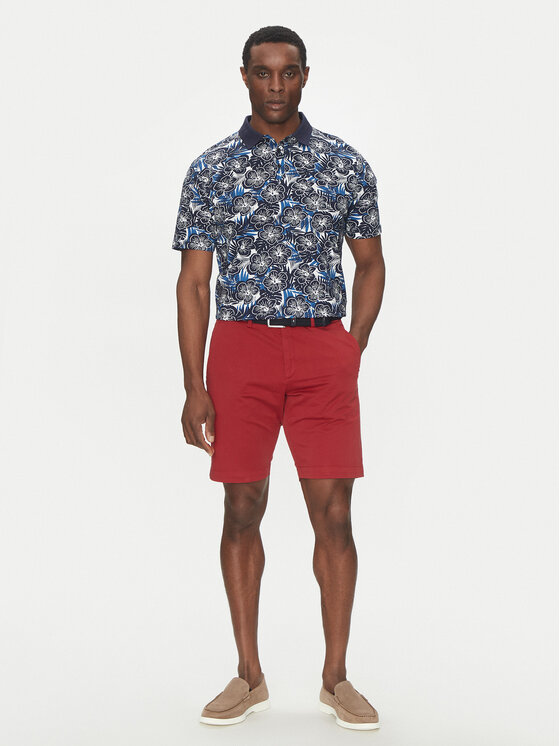 Hechter Paris Hechter Paris Kratke hlače 26664 151365 Crvena Regular Fit
