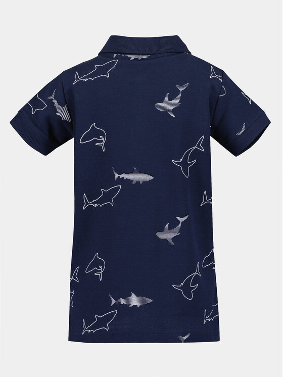 Blue Seven Blue Seven Polokošile 816032 X Tmavomodrá Regular Fit