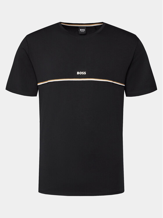 BOSS Boss Футболка Unique 50515395 Чорний Regular Fit