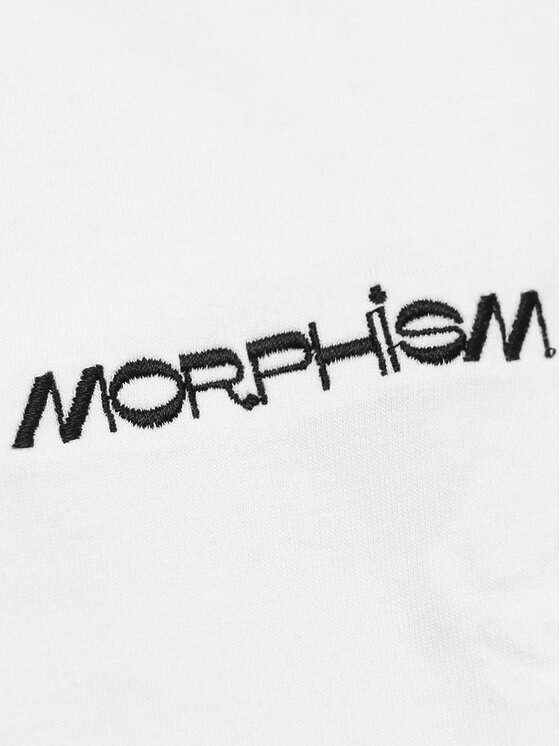 MyStars MyStars T-Shirt Koszulka Z Krótkim Rękawem Męska Biała Morphism Transformation XL Biały Regular Fit
