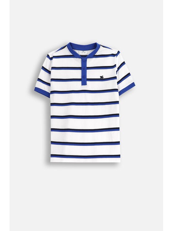 Coccodrillo Coccodrillo T-Shirt WC5143201BSB-022 Kolorowy Regular Fit
