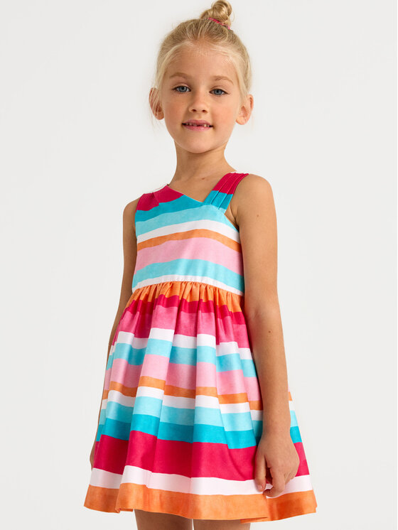 Mayoral Mayoral Rochie de vară 3920 Colorat Regular Fit