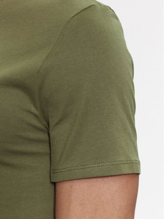 Guess Guess Tričko Logo M2YI71 I3Z14 Zelená Slim Fit