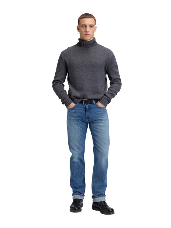 Lee Lee Jeansy 112386485 Niebieski Straight Fit