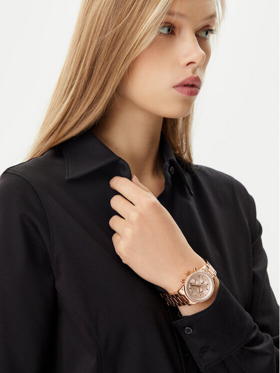 Michael Kors Michael Kors Zegarek Ritz MK6357 Złoty
