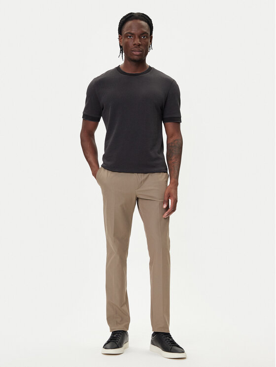 BOSS BOSS Футболка H-Thompson 06 50549602 Чорний Regular Fit