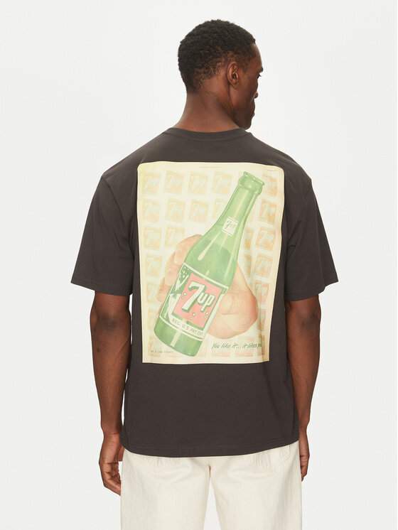 Only & Sons Only & Sons Tričko 7Up 22033847 Čierna Relaxed Fit
