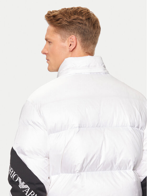 EA7 Emporio Armani EA7 Emporio Armani Puhovka 6DPB33 PNEOZ 1100 Bela Regular Fit
