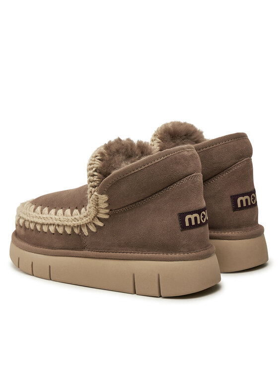 Mou Mou Μπότες Χιονιού Eskimo Bounce Sneaker FW531009A Καφέ