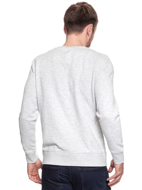 Mustang Mustang Felpa BASIC CREWNECK Grigio Regular Fit