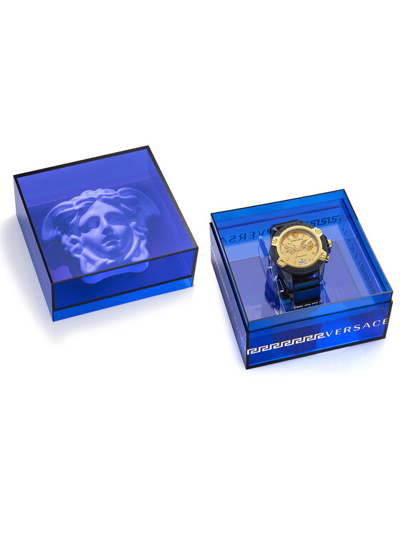 Versace Versace Zegarek VEZ701623 Czarny