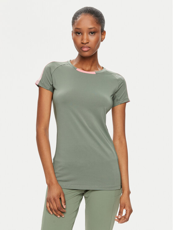 CMP CMP Technisches T-Shirt 32C6236 Grün Slim Fit