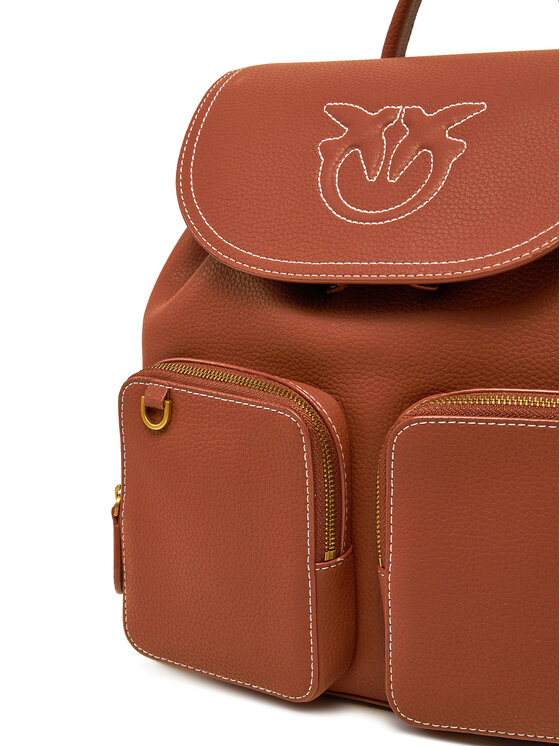 PINKO PINKO Ruksak Carrie Backpack PE 25 PLTT 104351 A1LF Smeđa