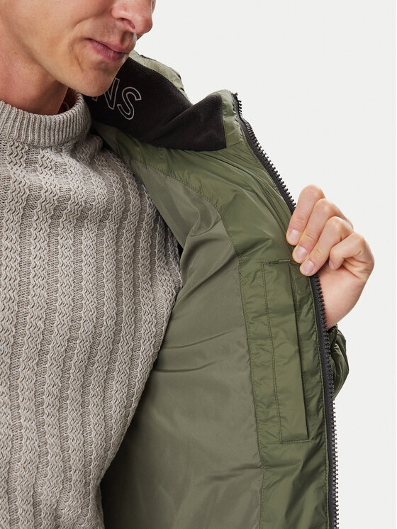 Tommy Jeans Tommy Jeans Пухено яке Essential  DM0DM19786 Каки Regular Fit