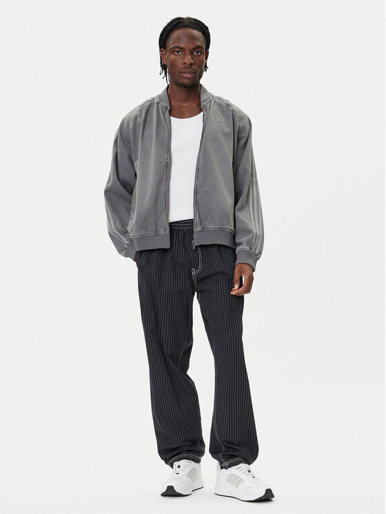 adidas adidas Jeansjacke SST adicolor JW5915 Grau Loose Fit